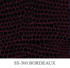 Cobra������ - Faux Snake Leather - Bordeaux