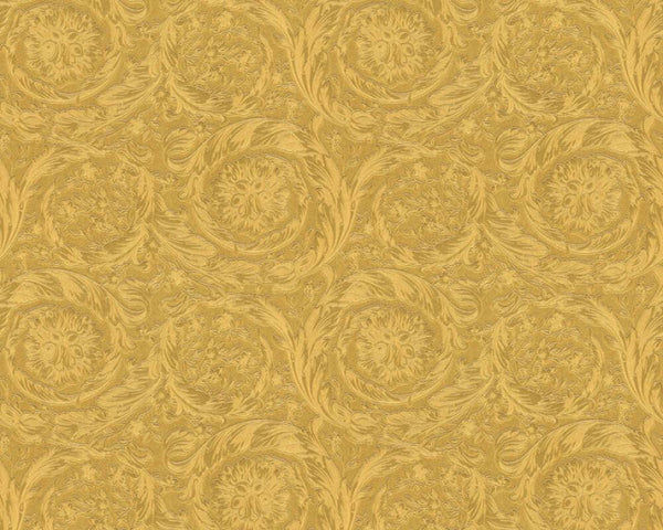 Levanzo Scroll by Versace - Designer Wallcoverings and Fabrics