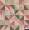 Puzzle Pink Geometric Wallpaper