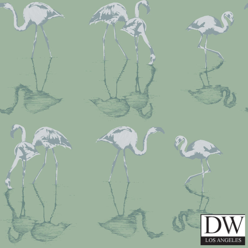 Nakura Flamingos Wallpaper - 4