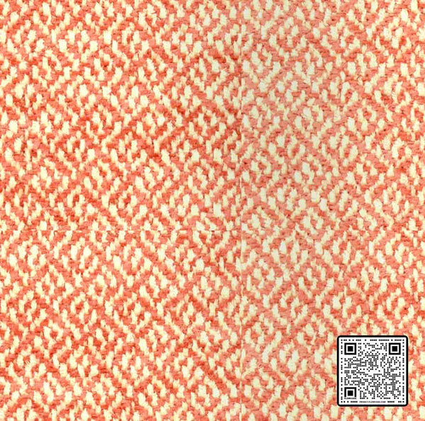 COTTIAN CHENILLE RAYON - 52%;COTTON - 48% CORAL ORANGE  UPHOLSTERY available exclusively at Designer Wallcoverings