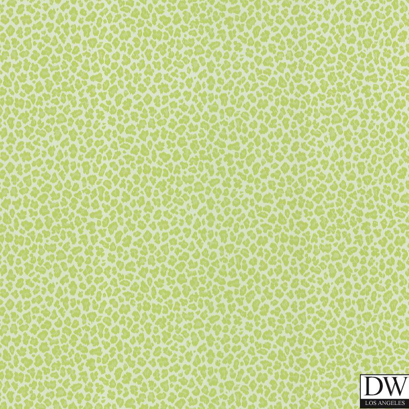 Sassy Green Cheetah Print Wallpaper