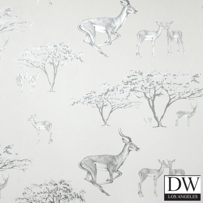 Tribe Tribe Wallpaper - Deers and Trees - 2
