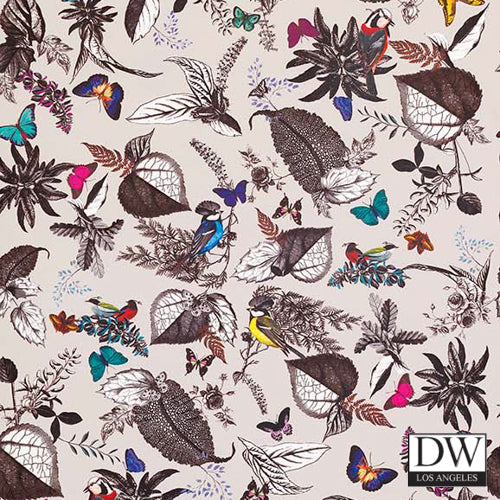Benini Birds and Flower Wallpaper