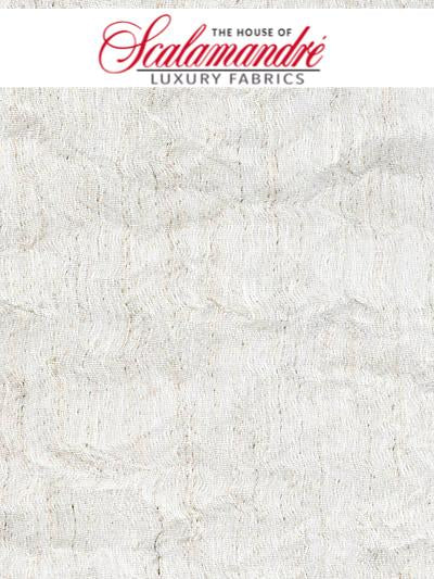 MAISHA - EGGSHELL - FABRIC - B8MAIS-006 at Designer Wallcoverings and Fabrics, Your online resource since 2007