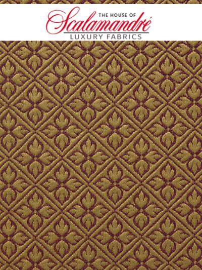 BOSQUET - TABAC - FABRIC - H04244-002 at Designer Wallcoverings and Fabrics, Your online resource since 2007