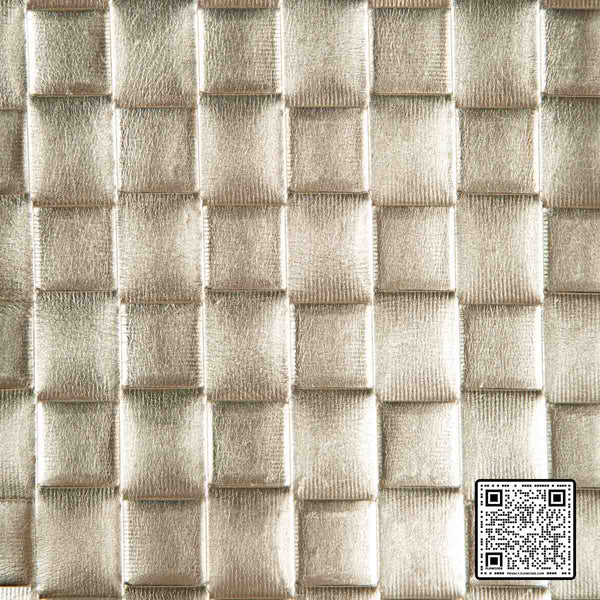  L-GLITTERATI LEATHER GOLD METALLIC  UPHOLSTERY available exclusively at Designer Wallcoverings