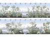 Et Cie Floridian Dream Grey Complete 20 Panel Set - Designer Wallcoverings and Fabrics