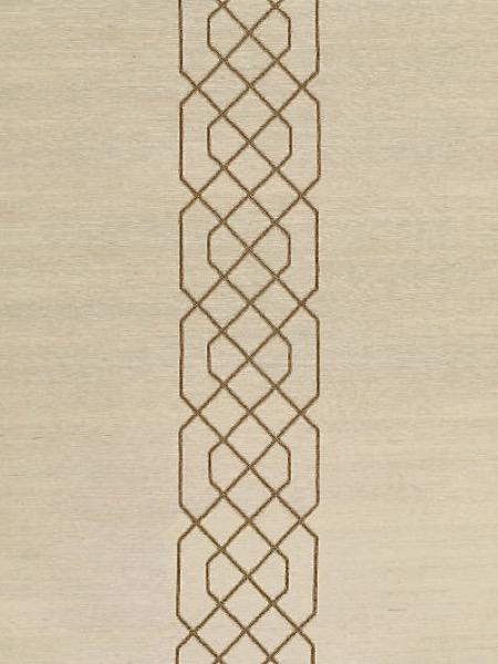 ADELAIDE BEADED SISAL - BURNISHED GOLD - SCALAMANDRE WALLPAPER - SC_0002WP88385 at Designer Wallcoverings and Fabrics, Your online resource since 2007