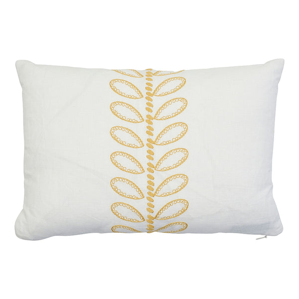 CAMILE EMBROIDERY PILLOW Yellow  