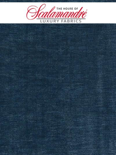 SUPREME VELVET - INSIGNIA BLUE - Scalamandre Fabrics, Fabrics - VPSUPR-255 at Designer Wallcoverings and Fabrics, Your online resource since 2007