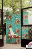 Ayaanle Green Dutch Painters Floral Wallpaper