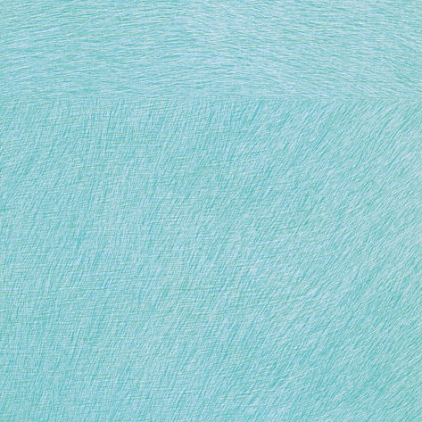 Hairly Hide - Faux Vinyl Hide Wallpaper - Teal Aqua Blue