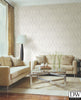 Frequency Cream Ogee Wallpaper