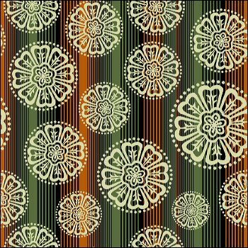 Ombre Medallion Digital Print Wallpaper - Pattern Design Lab