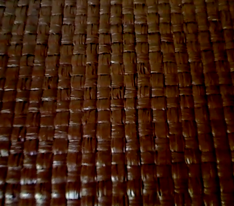 Mandalay Raffia Cloth - Deep Chestnut Brown