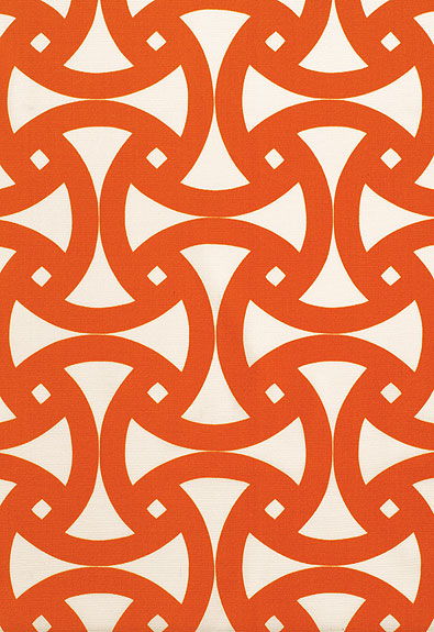 Santorini Swirl Pattern Print