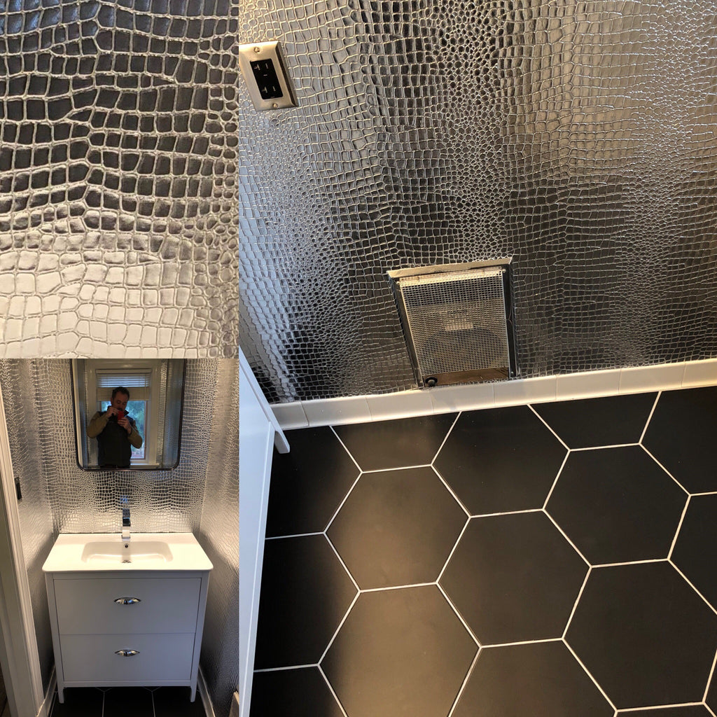 Project Spotlight: Luxe Silver Croc by Robert Batchelor