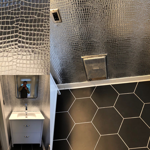 Project Spotlight: Luxe Silver Croc by Robert Batchelor