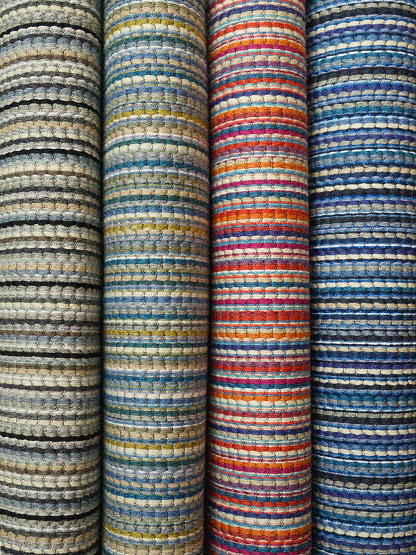 Not your average stripe: New fine fabric by Scalamandré