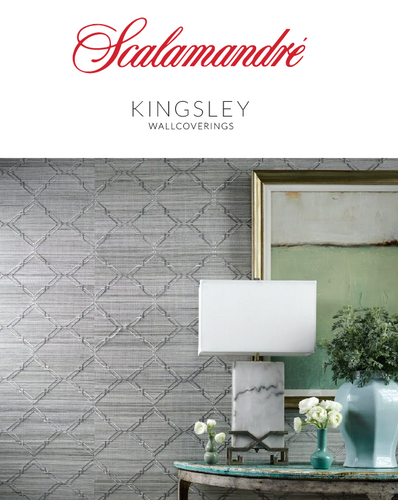 Kingsley Wallcoverings by Scalamandre