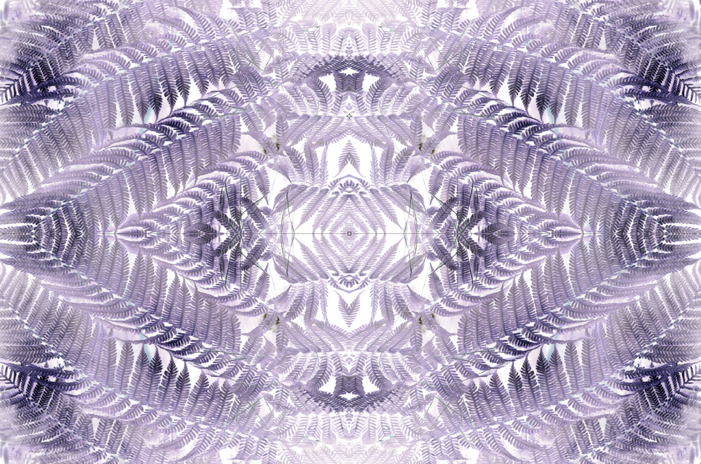 Contemporary Fernacopia Surreal Damask