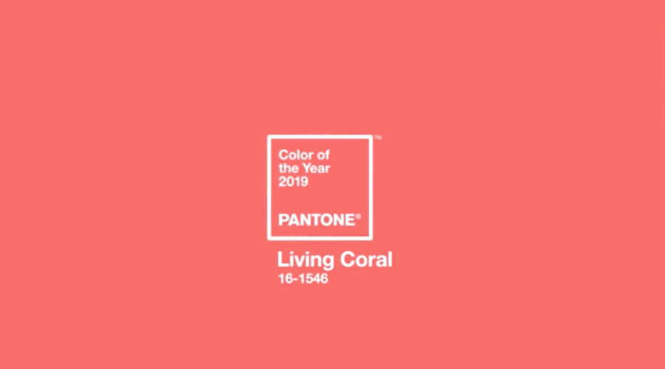 Pantone Color of the Year 2019 - Living Coral