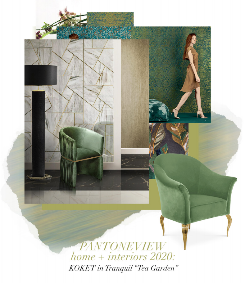 Tea Garden: Nature infused chairs, sofas, lamps, and more by KOKET