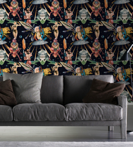 Space Opera Wallcoverings - Out of This World!