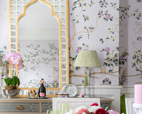 Choose Timeless Sophistication with Chinoiserie Murals