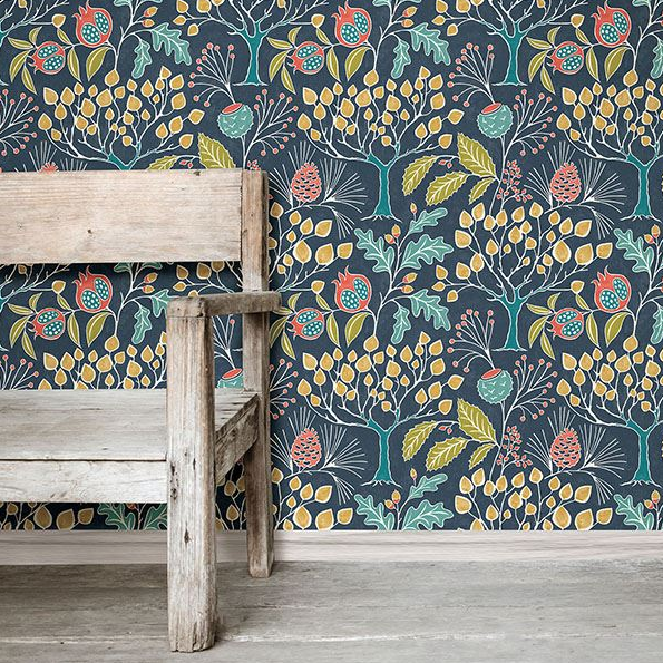 Temporary Transformations: New Peel & Stick Wallpaper