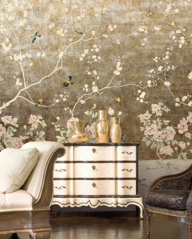 East Meets West: The Timeless Elegance of Chinoiserie Murals
