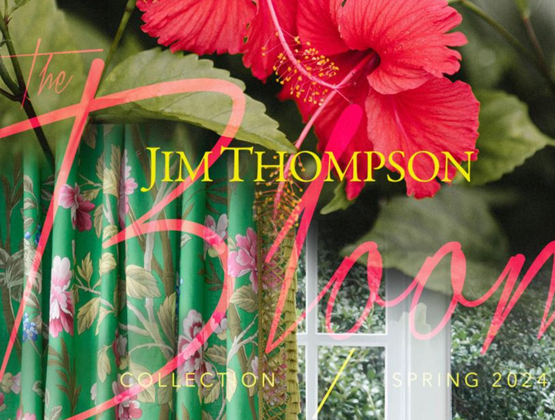 Jim Thompson 2024 Designer Wallcoverings and Fabrics