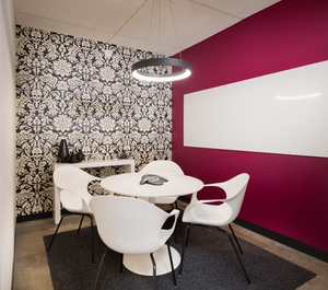 Designer Spotlight: Rachel Ponder's Chic Commercial Office