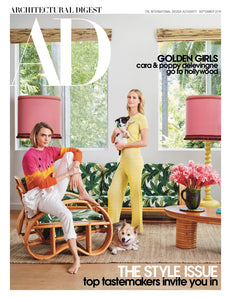 Architectural Digest: Cara + Poppy Delevingne's Tropical Los Angeles Retreat