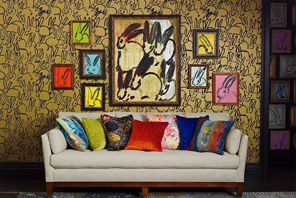 Artist Inspired Walls by Hunt Slonem x Groundworks