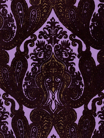 Purple Wallcoverings