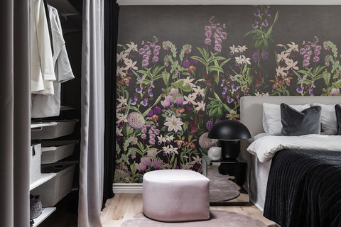 Purple Wallcovering and Fabric Patterns