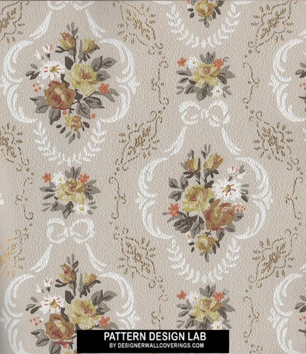 Authentic 1910's Reproduction Vintage Wallcoverings