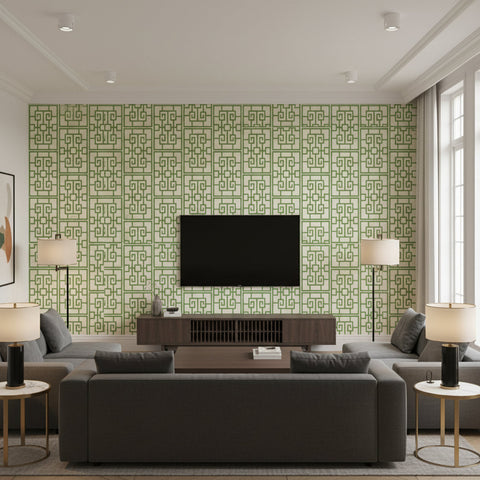 Fretwork Wallcovering