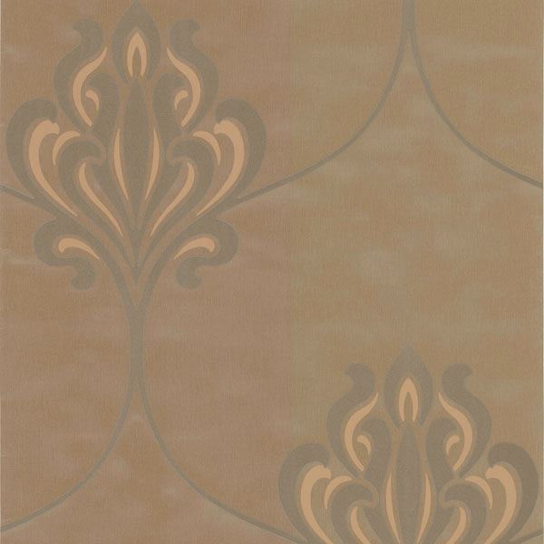 Orfeo, Brown Wallcoverings | Malibu Wallcovering
