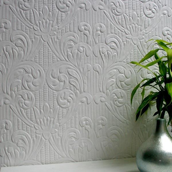 Charles, White Wallcoverings | Malibu Wallcovering