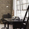 Brass Vintage P.O. Boxes Wallcovering, Brass