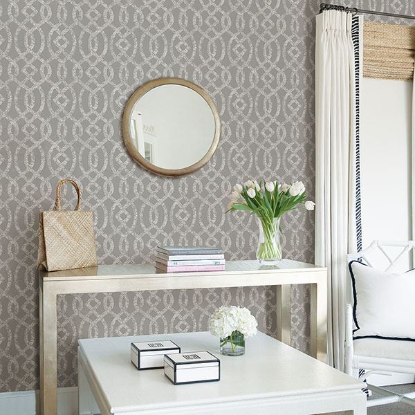 Ethereal, Grey Wallcoverings | Malibu Wallcovering