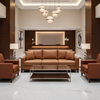 Maya Riviera - Rust Upholstered Sofa | Architectural Fabrics