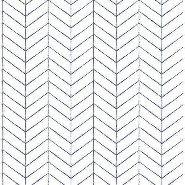 Bison, Navy Wallcoverings | Malibu Wallcovering