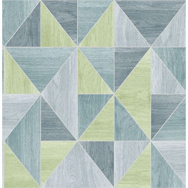 Simpson, Blue Wallcoverings | Malibu Wallcovering