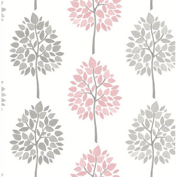 Saar, Pink Wallcoverings | Malibu Wallcovering