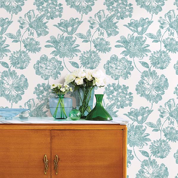 Folia, Aqua Wallcoverings | Malibu Wallcovering