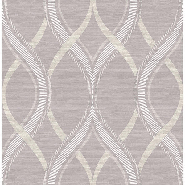 Frequency, Lavender Wallcoverings | Malibu Wallcovering